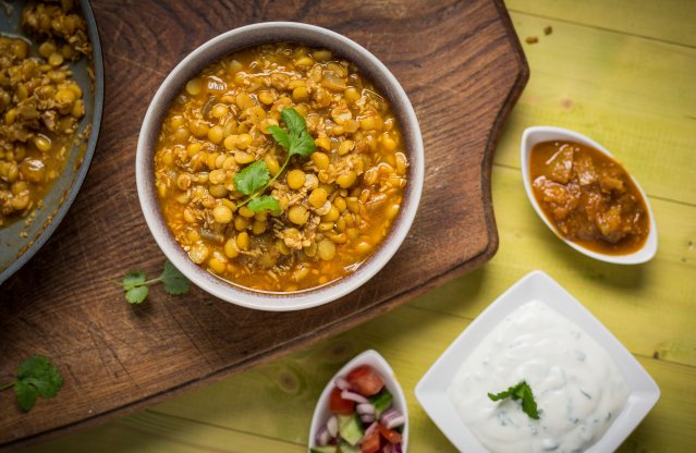 Goa, peas Bhaji