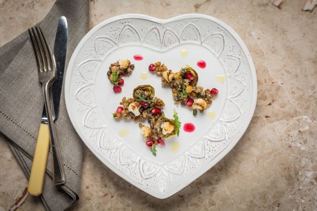 Australia, Pomegranate Quinoa Black Lentil Salad