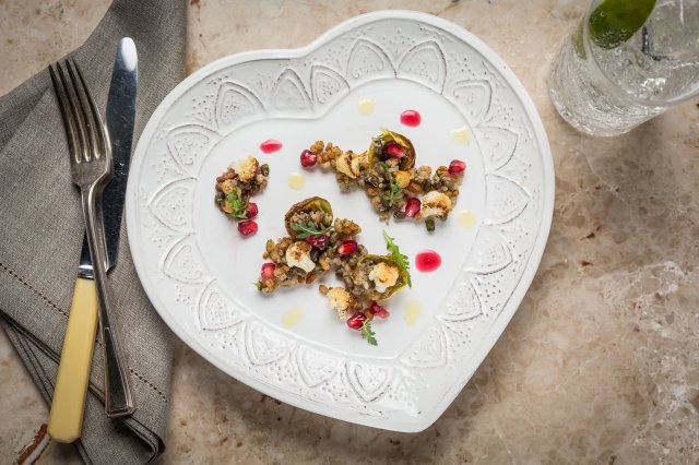 Australia, Pomegranate Quinoa Black Lentil Salad