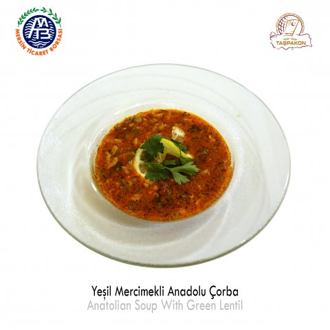 Anatolian Soup With Green Lentil 