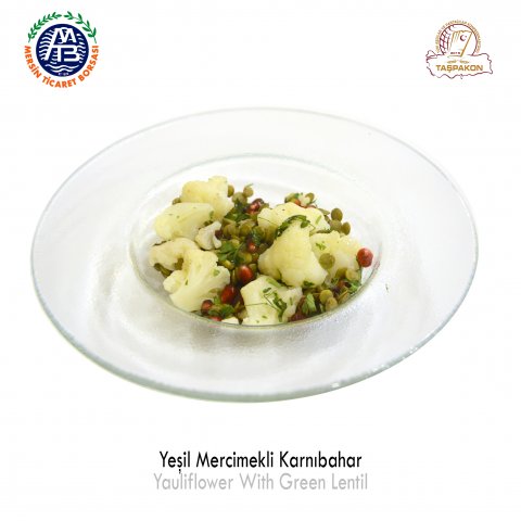 Cauliflower with Green Lentil