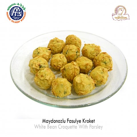 White Bean Croquette with Parsley